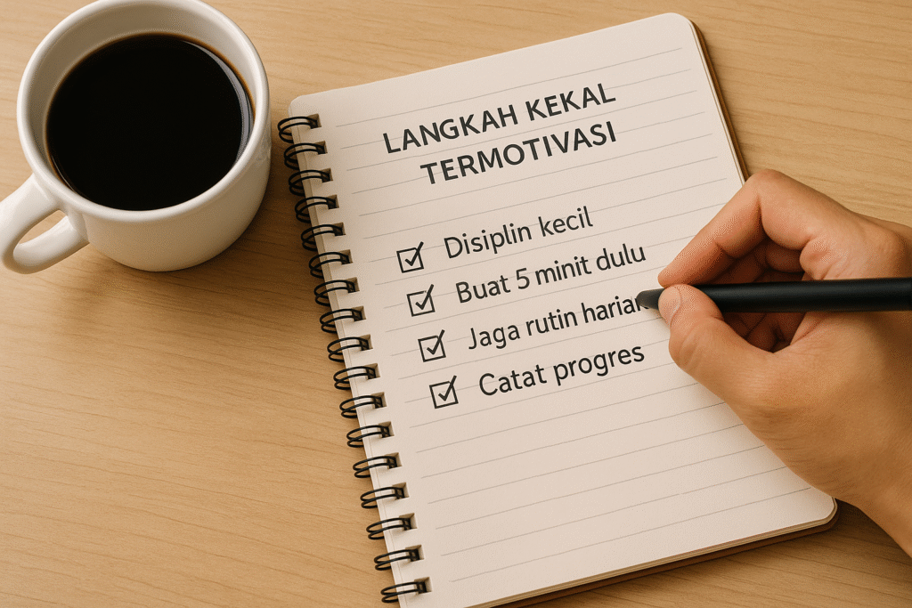 Langkah Kekal Termotivasi motivasi kejayaan